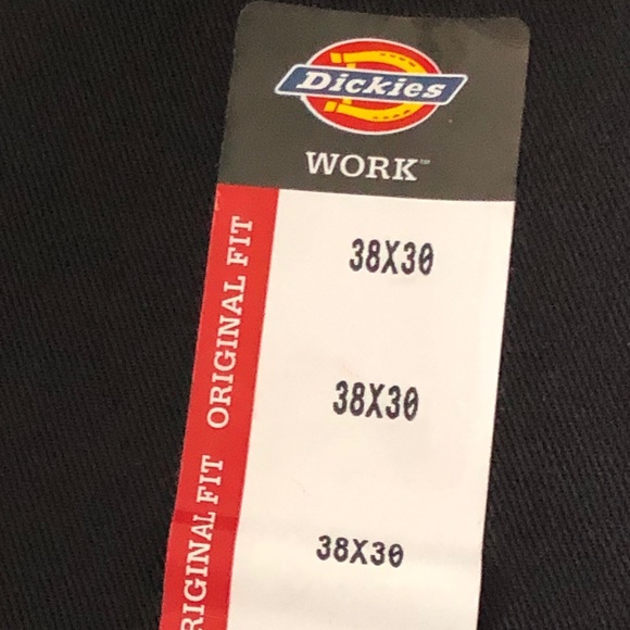 Original 874 Dickies Black Work Pants. - Picture 5 of 5